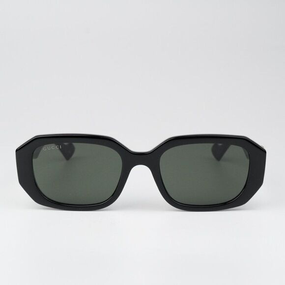 NEW Gucci GG1535S 001 Black Grey Women Geometric Sunglasses GG 1535S main image 9